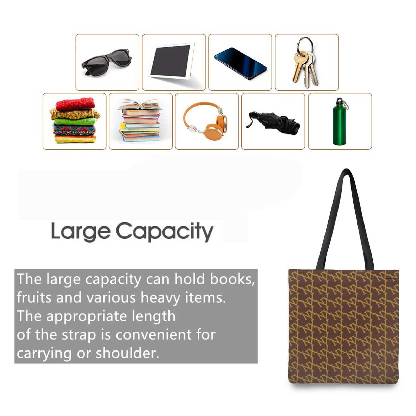 NXY Daily Women Shopping Bags Handbag Shoulder Bag Handbags Totes Womens Fashion Cross Body Polyester Large Capacity Classic Tote Bag Handles