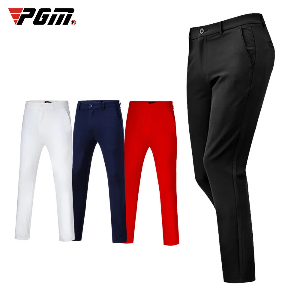 Men Golf Pants Mens Autumn and Winter Sports Pants Waterproof High Elastic Men Pants Golf Wear for Men Golf Clothing Men 241226