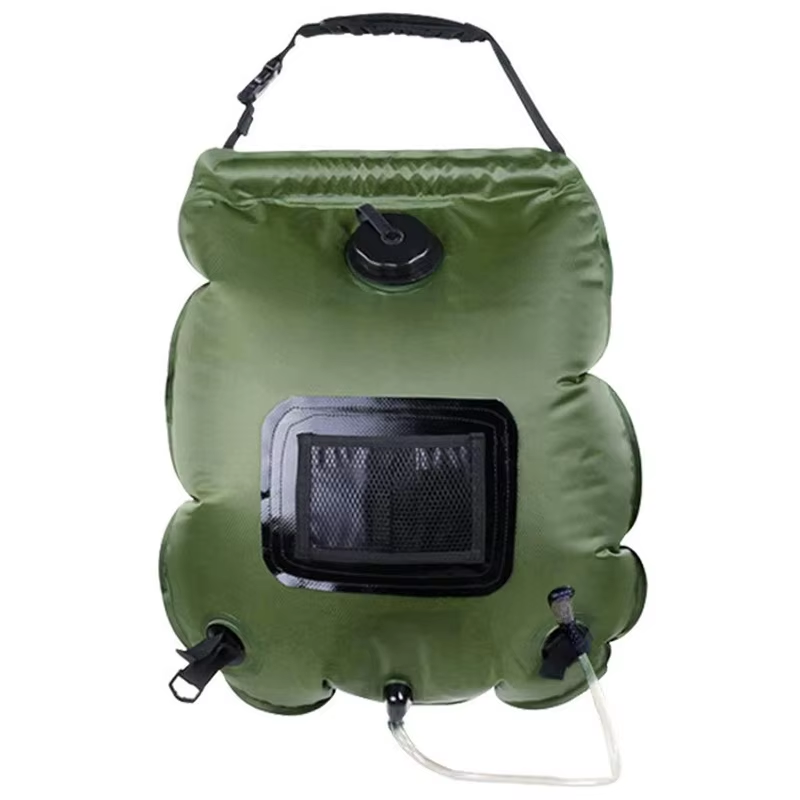 20L Solar Heated Camping Shower Bag Outdoor Hiking Utility Water Storage