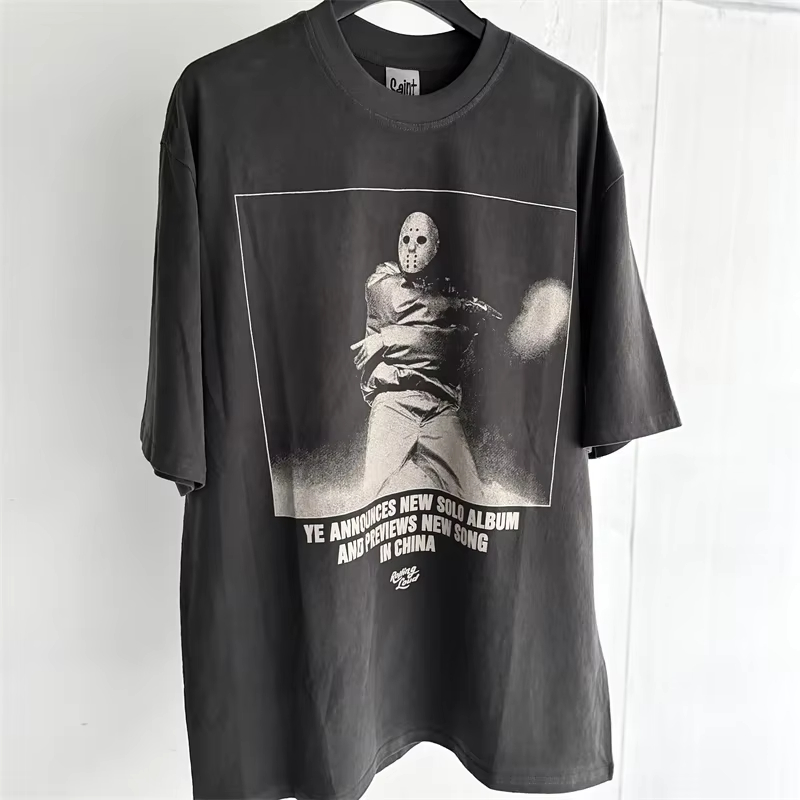 Damaged Sleeveless T Shirt Men Women Heavy Water Tank Top T-Shirt S25514