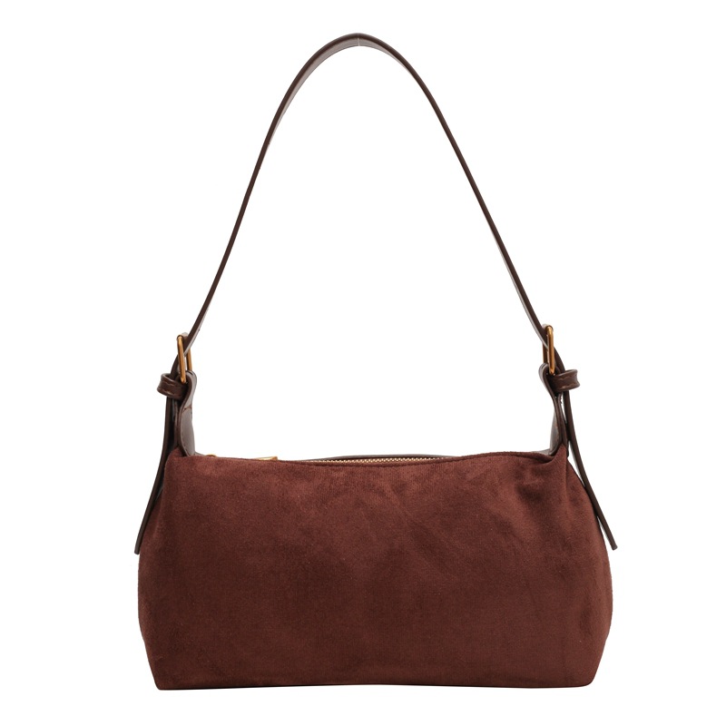 Women Shoulder Fashion Large Capacity Niche Designer Bag High-End Retro Style Triple Black Coffee Khaki Green fashion