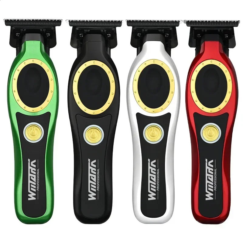 Hair Clippers WMARK NG-7230 Professional Oil Head Engraving Electric Clippers Selling Charging Seat Hair Salon 241231