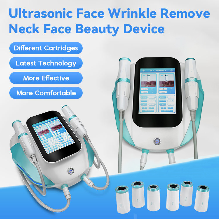 Portable High Intensity Focused Ultrasound Skin Tightening Face Wrinkle Removal Collagen Remodeling for Anti-aging HIFU Body Contour Machine