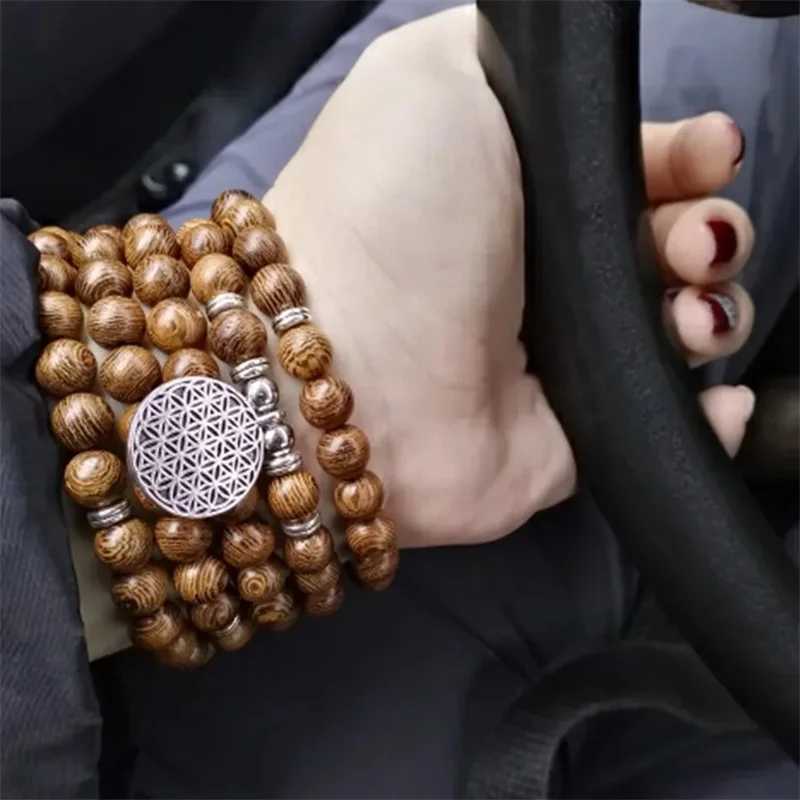 Home>Tags>Mara Buddhist Prayer Beads>Natural Wood Beads>Yoga Jewelry Wood Rose Bracelet>Tree of Life Pendant W241231