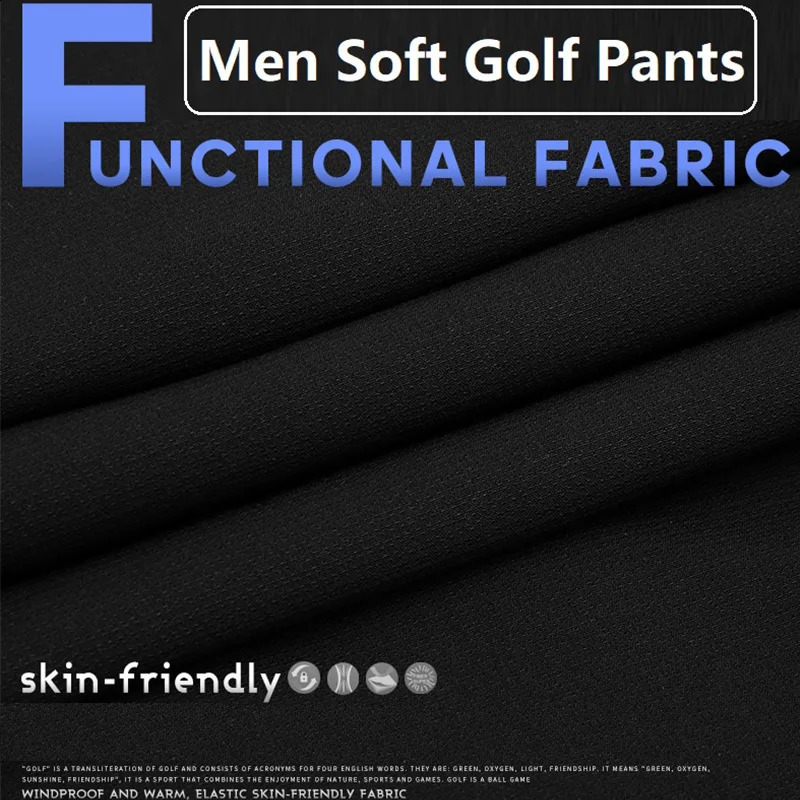 Men Golf Pants Mens Autumn and Winter Sports Pants Waterproof High Elastic Men Pants Golf Wear for Men Golf Clothing Men 241226