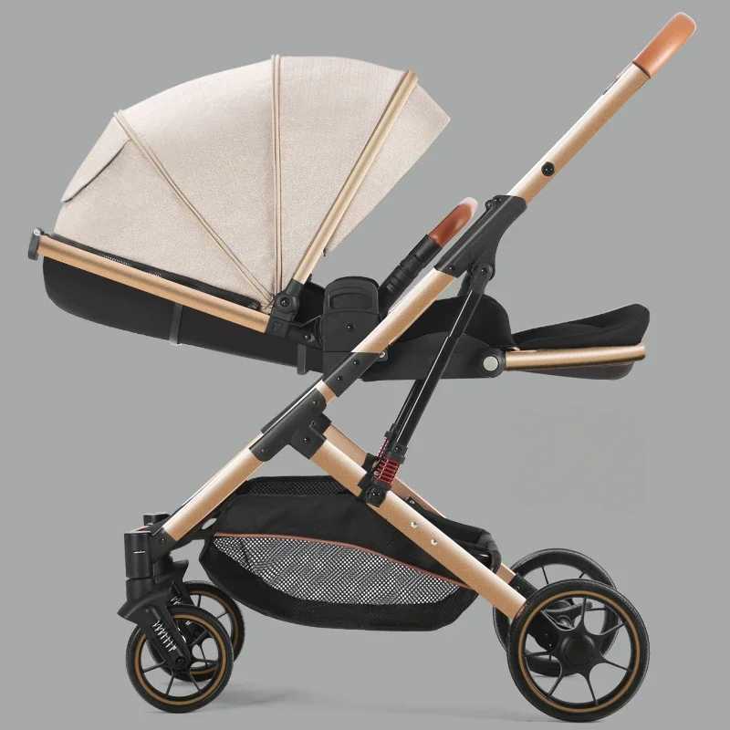 Baby Stroller Safe Cart Carriage Lightweight Travel System Baby Pushchair CarriageXJ241231