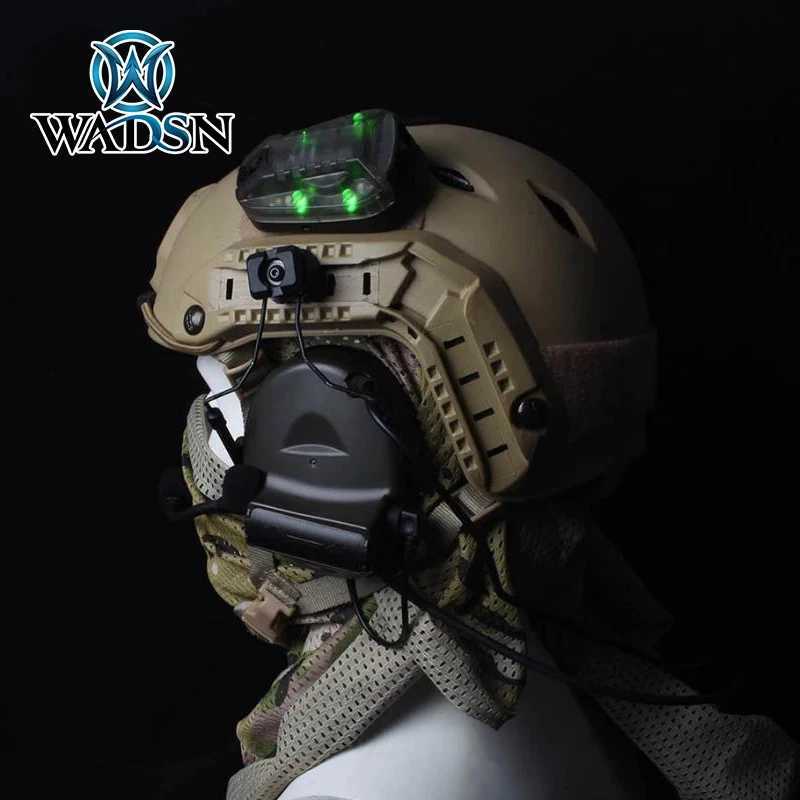 WADSN HEL STAR 6 GEN3 Airsoft sports helmet light blue green red infrared strobe waterproof outdoor survival safety signal flash W241231