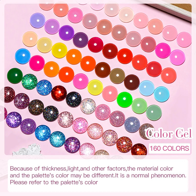 MEET ACROSS 12pcs 7.3ml Gel Nail Polish Set Purple Pink Glitter Semi Permanent Soak Off UV LED Gel Polish Kit Nail Art Varnishes 241230