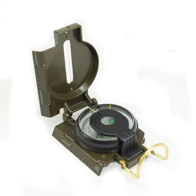 Multifunction metal compass portable Geological marine magnetic compass for outdoor camping