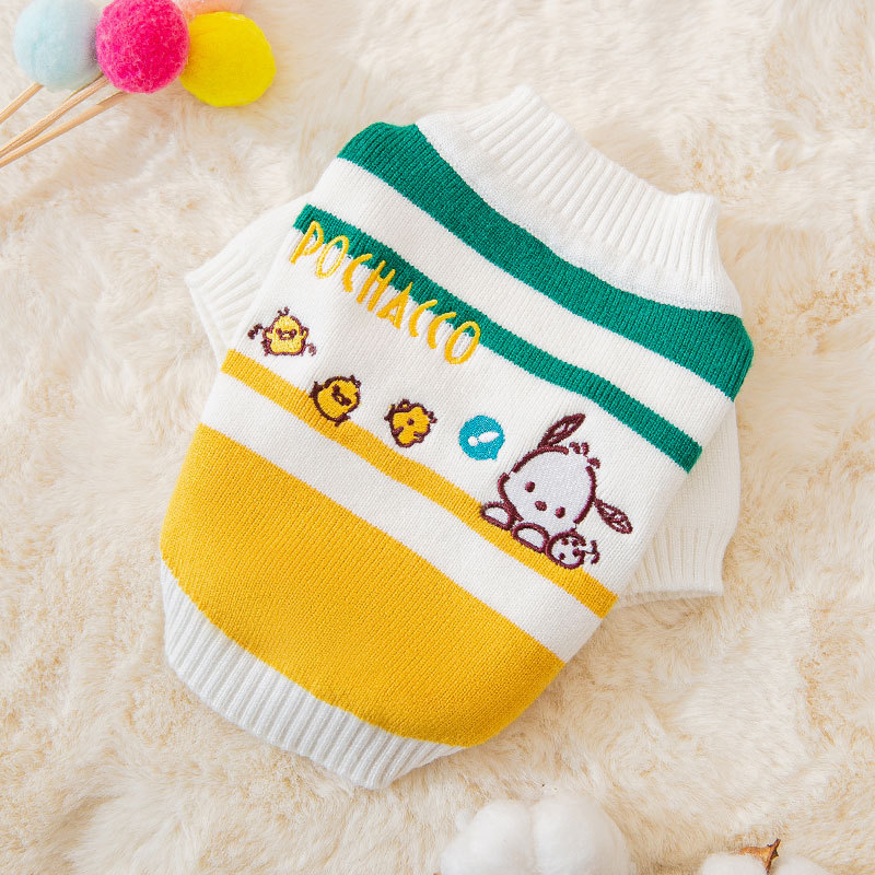 Cool autumn and winter fashion contrasting color two feet hoodie cat clothes kitten dog pet clothes HS54