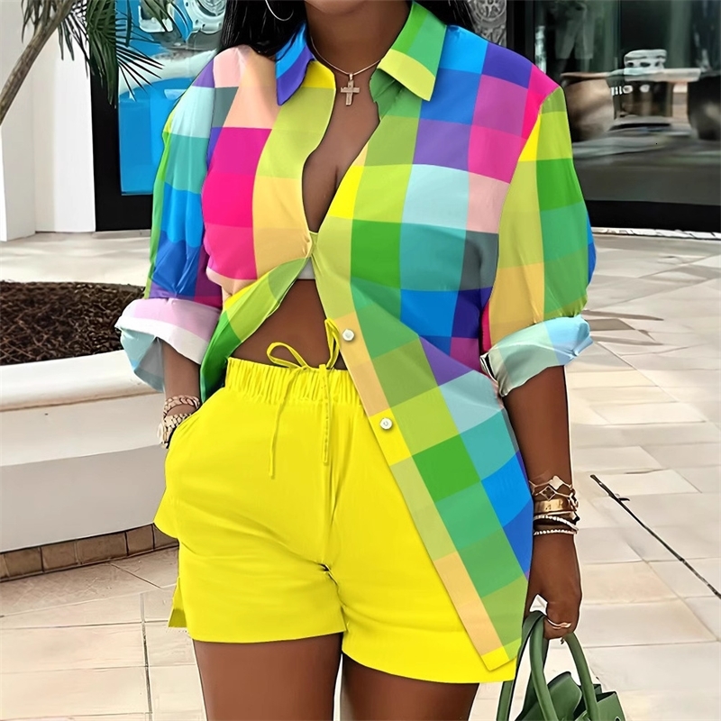 Women Tracksuits Two Pieces Set 2025 New Fashion Printing Temperament Commuting Sportwear