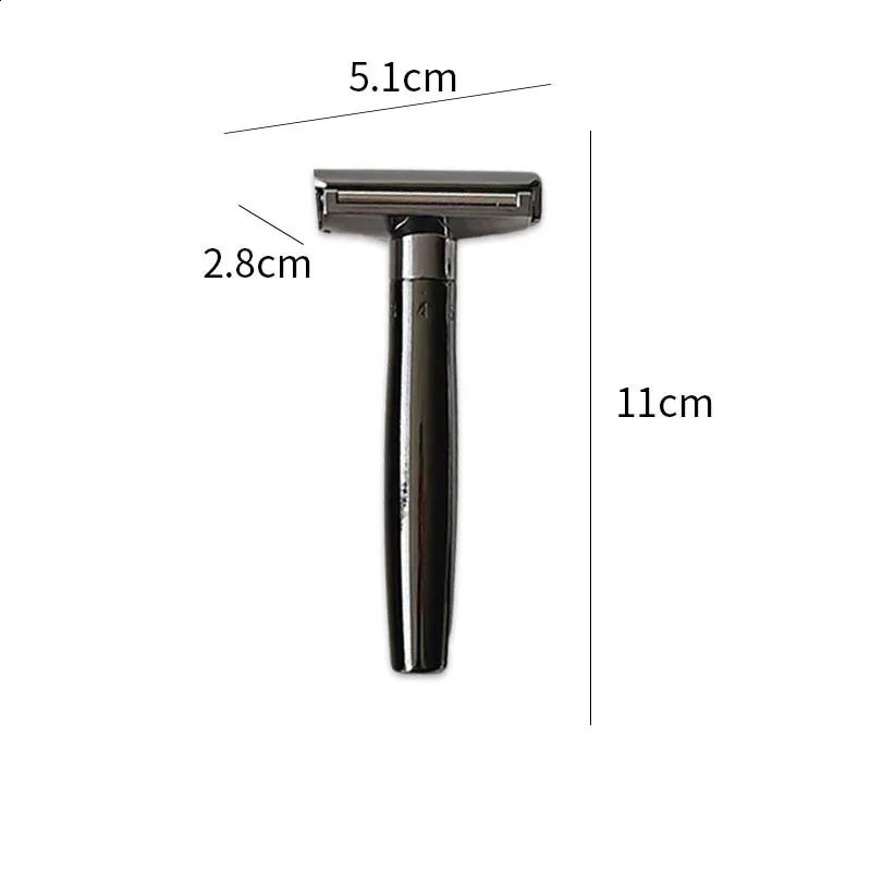 Manual Shaver With Full Body Water Wash Old Style Shaving Blade 6-speed Adjustable Sharpness Shaving Blade Razor 241230