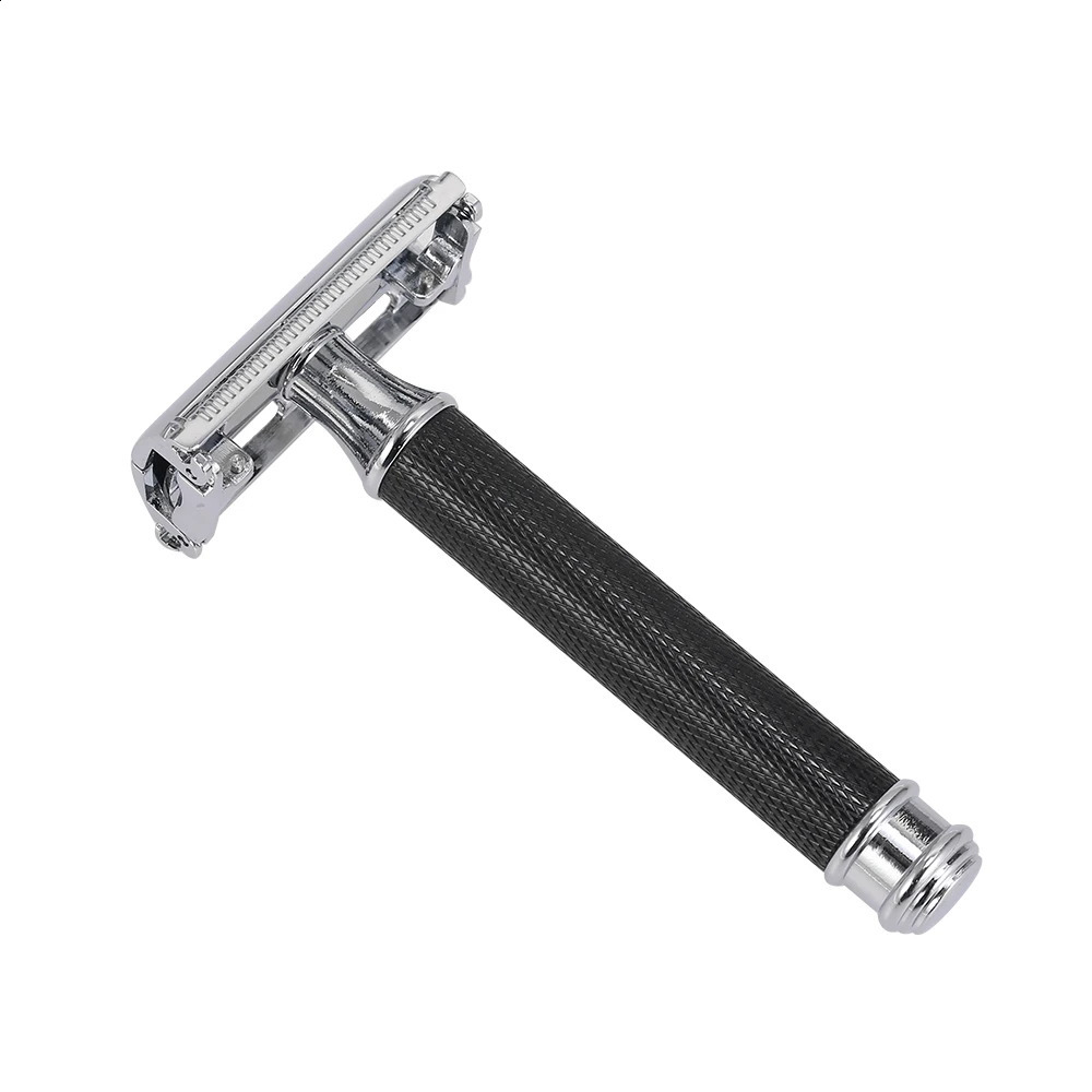 Double Edge Safety Razor Butterfly Open Mens Shaving Razor Classic Manual Shaver for Men Face Cleaning Barber Accessories 241230