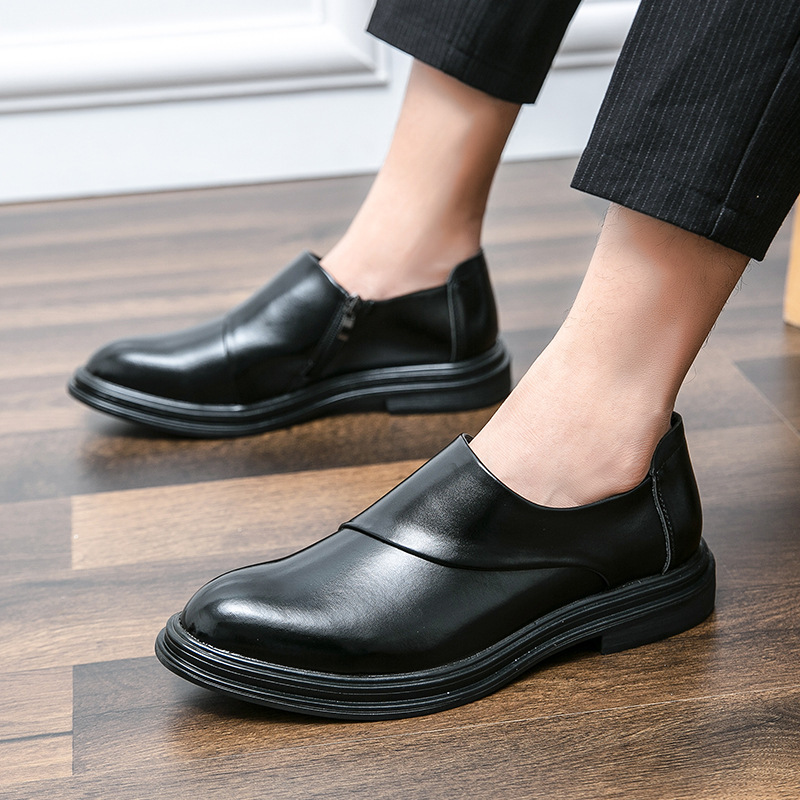 2025 Men's Dress Shoes Formal Designer Comfortable Embossed Leather Luxury Wedding Italian Male Casual Business Shoes for Man Loafers 37-46 Free 