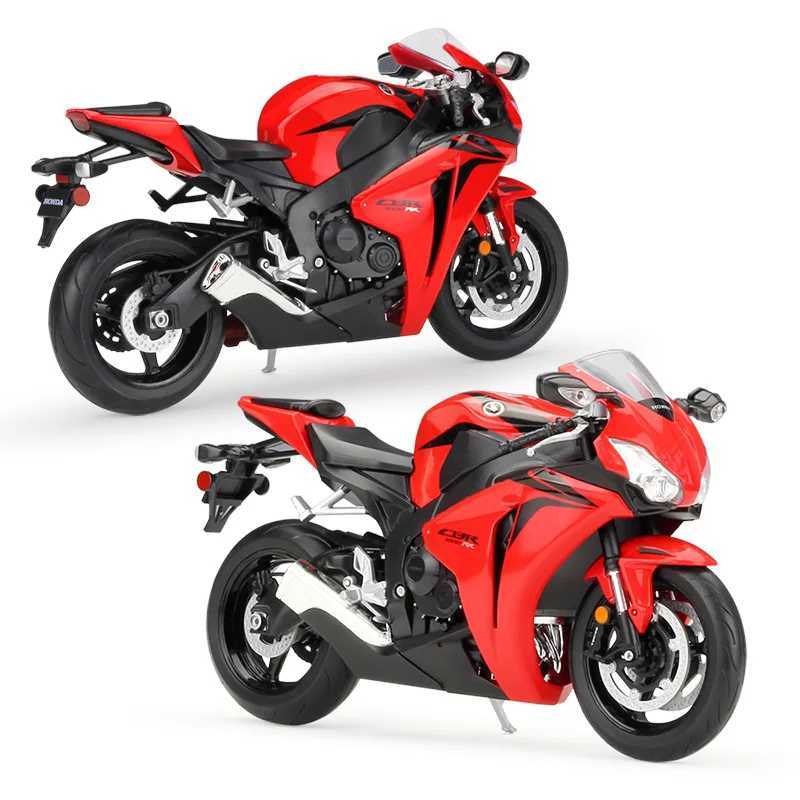 WELLY 1 10 Honda CBR1000RR Alloy Racing Motorcycle Model Simulation Metal Street Motorcycle Model Series Childrens Toy Gift W241231