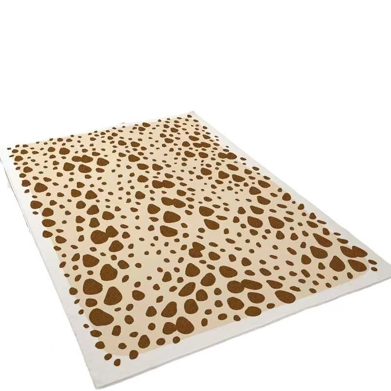 4684-63.8-BB-Large Size Sofa Coffee Table Mat Girls Bedroom Bed Blanket Cloakroom Decoration