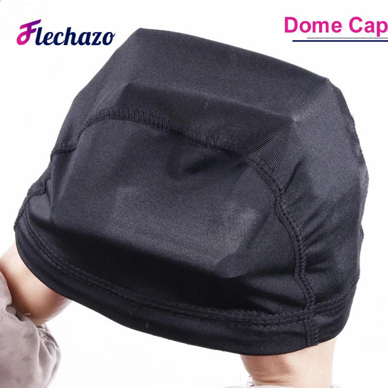 5 Pcs Durable Dome Wig Cap Breathable Mesh Wig Cap for Making Wigs Black Weaving Cap Elastic Hairnets Wig Caps S M L 241230