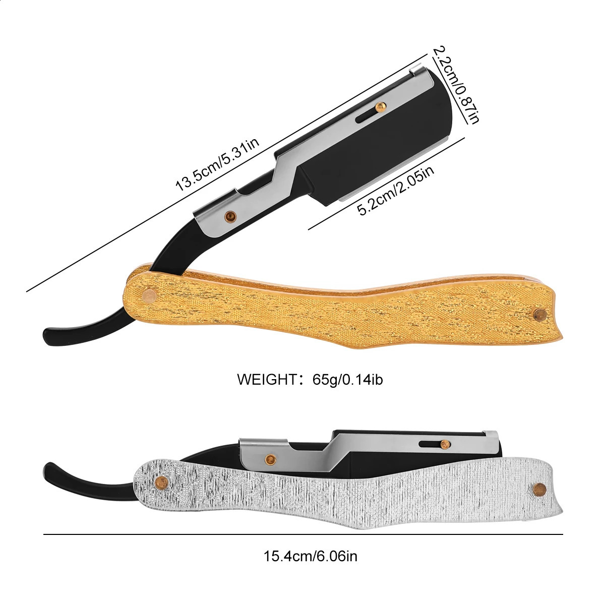 Shaving Straight Razor Classic Manual Barber Razors Folding Knife Men Stainless Steel Hairdresser Tool 241230