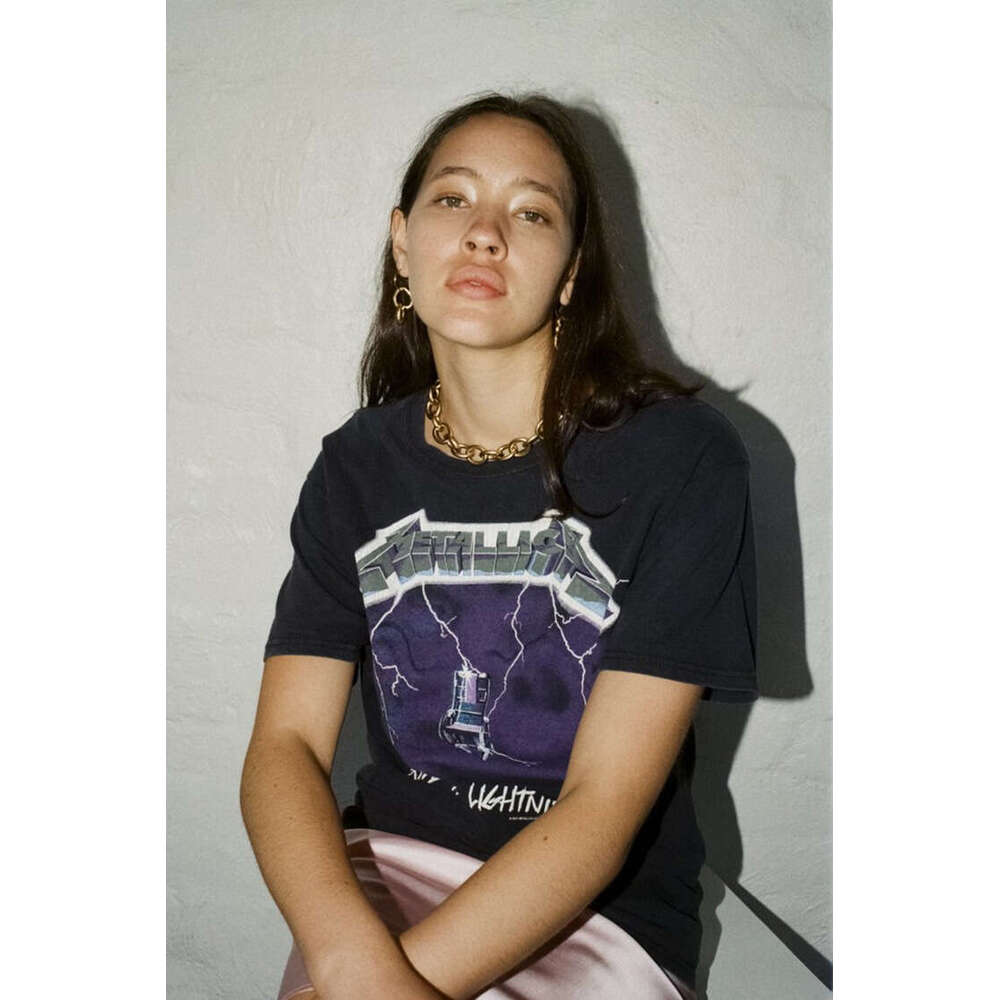 Band Punk Metal Pure Cotton Rock T-shirt Men's Short sleeved