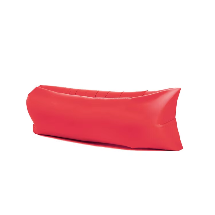 Inflatable camping sleeping couch lounger air sofa waterproof oxford portable folding lazy air bed