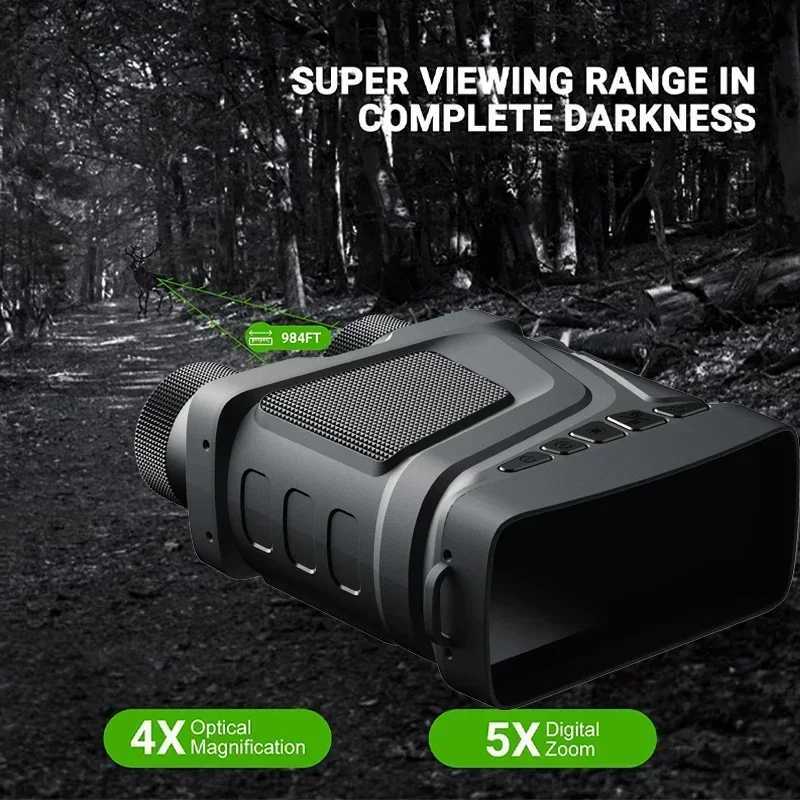 New Arrival The latest diode night vision device for 2024 R12 infrared 1080P high-definition 5X digital zoom hunting telescope outdoor day night dual-