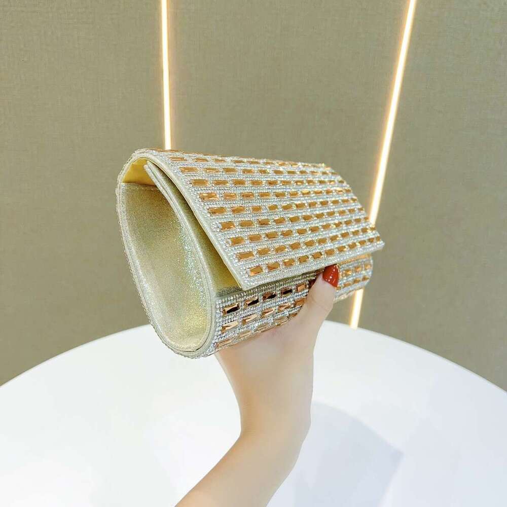 New Versatile Full Dia Evening Dress Handheld Wedding Bridesmaid Banquet Single Cross Shoulder Women's Bag