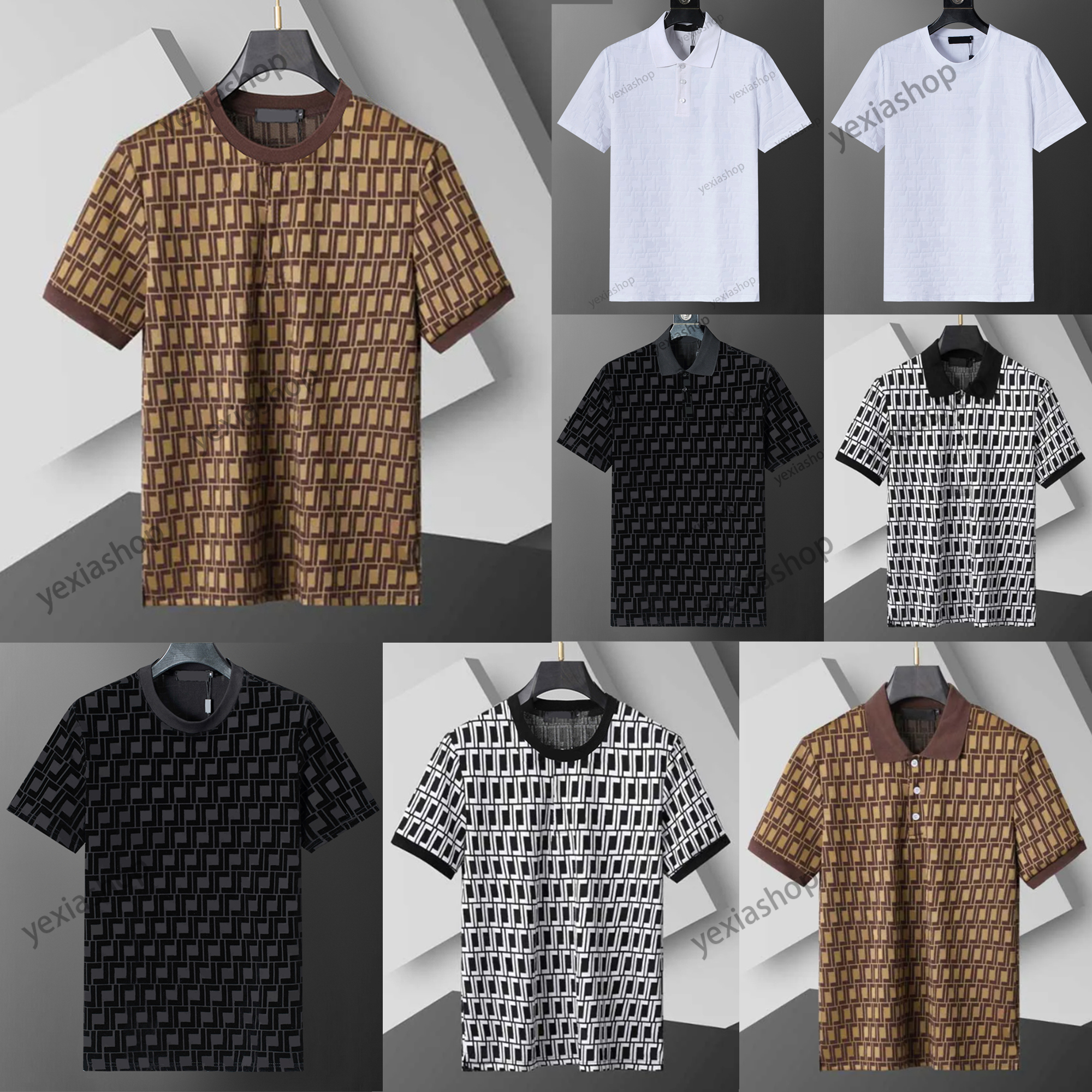 Mens T-shirts designers polo shirt men women tshirts cottons tops casual tees shirt luxurys clothing stylist shirt clothes Asian size M-3XL