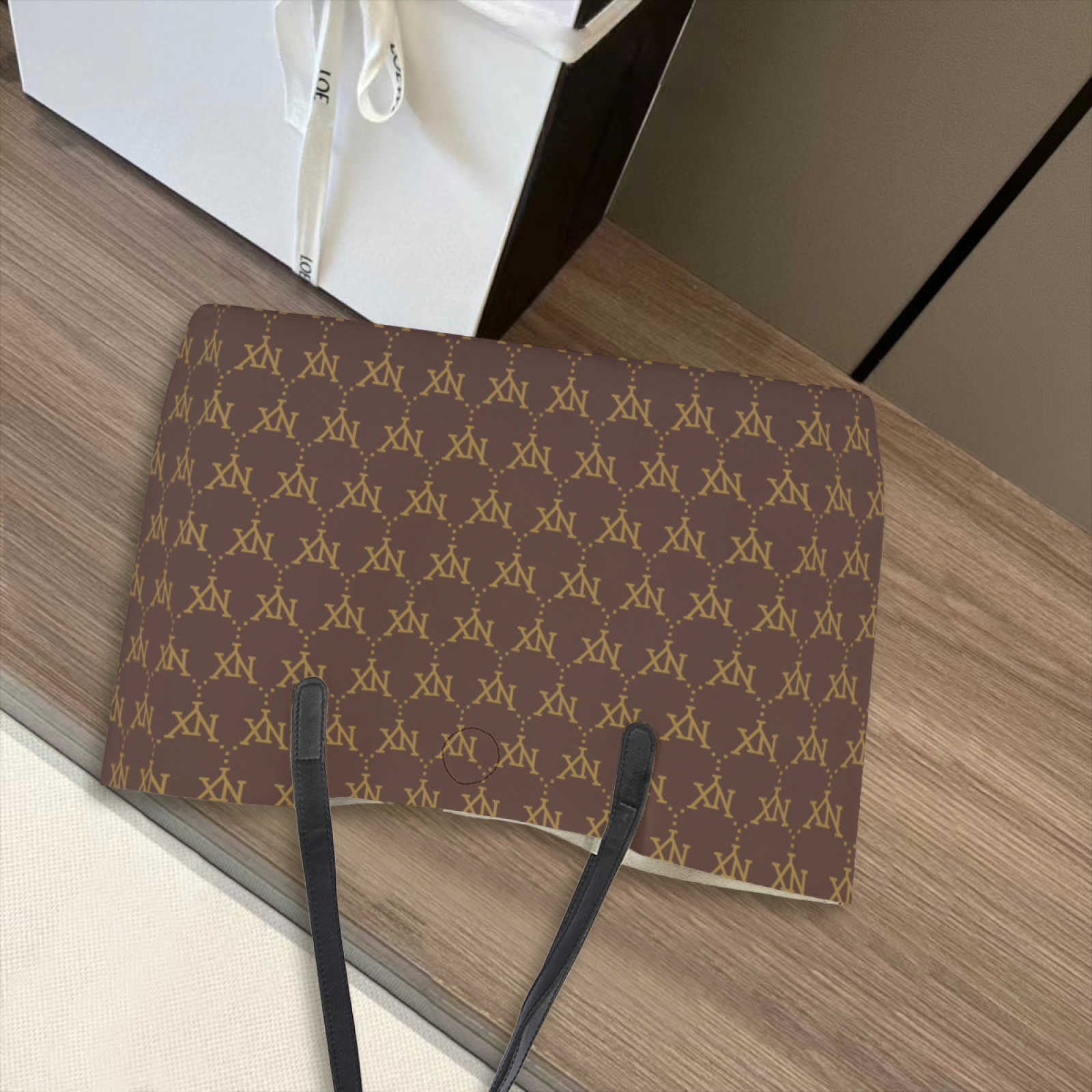 NXY Designer Bag Tote Bag Women Classic Handbag High Quality Leather Shoulder Bag Large Capacity Letter Shopping Bag With Mini Wallet