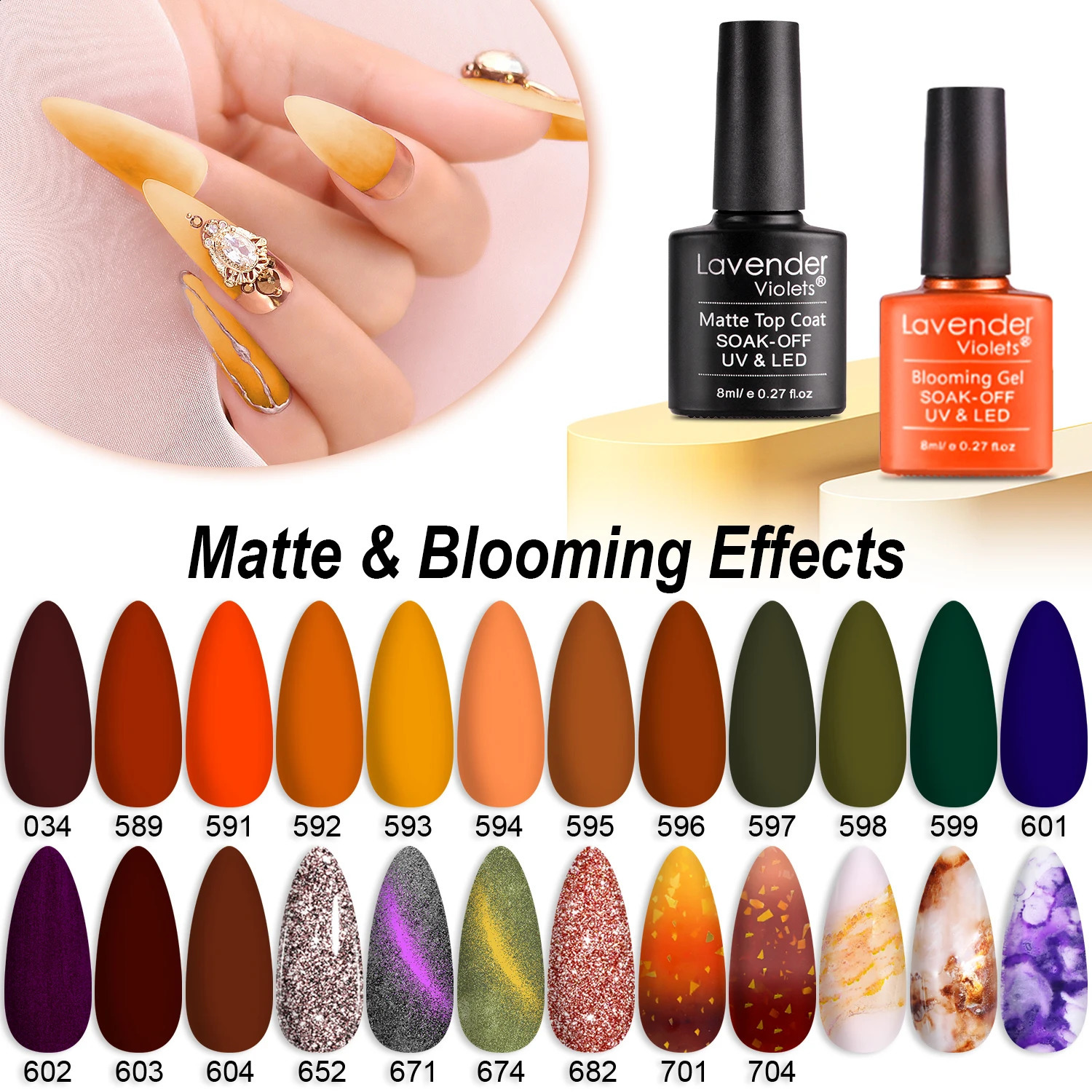 26pcs Gel Nail Polish Kit 21 Christmas Colors and Blooming Gel Base Coat Glossy Matte Top Coat for Nail Art Women Gift Set 241230