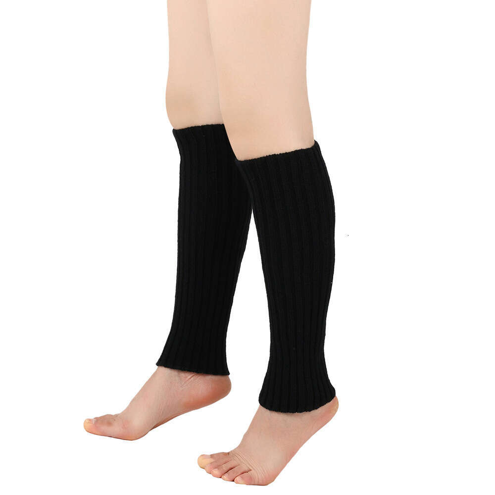 Warm Woolen Men Women, Leg Warmers For Autumn And Winter, Knitted Foot Protection Colorful Striped Boot Covers, Stacked Sock Covers