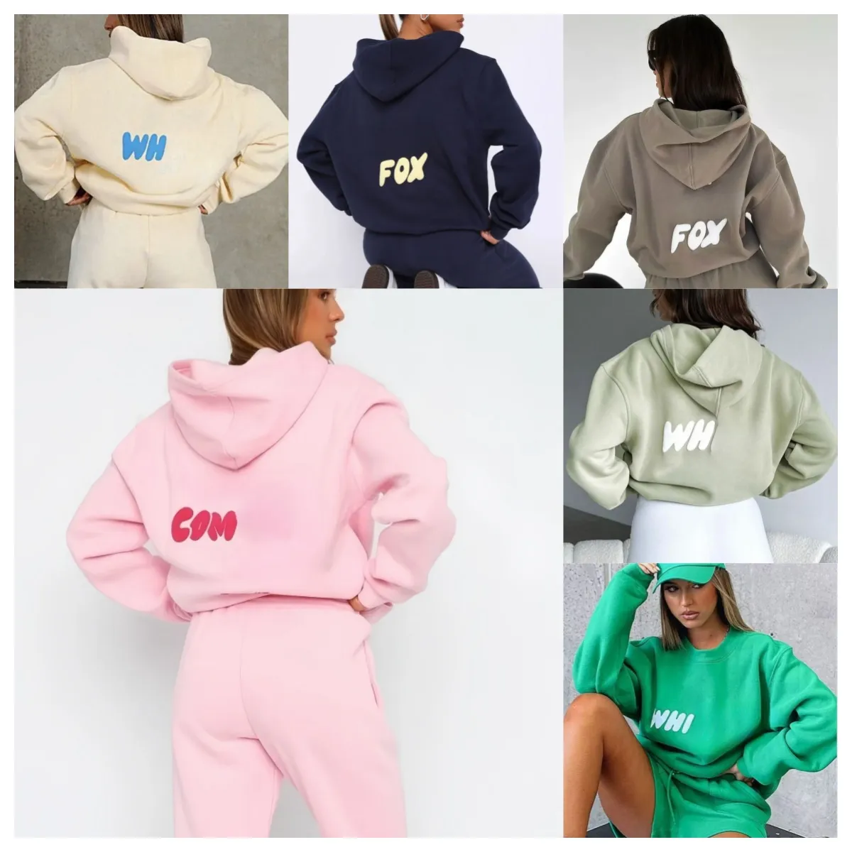 Designer Women Hoodie Tracksuit Womens Two Pieces Pants Set Tracksuits High Quality Letter Print Hoodies Fashion Sports Sweatshirt Sweatpants Pullover Hooded