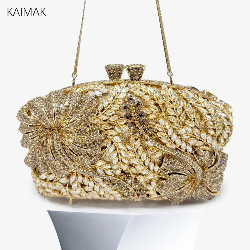 Super Glitter Glass Clutch Rhinestone Evening Bag Diamond-encrusted Handbag Womens Wedding Party Diamond Dinner Clutch 241231