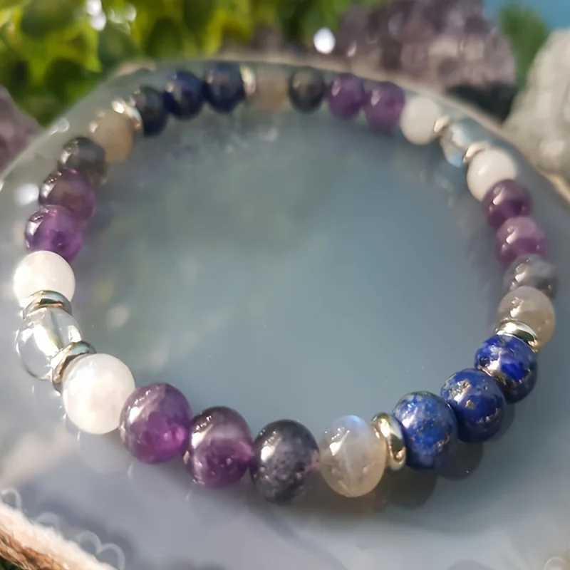 Smart Bracelet Decision Guide Clear Communication Wrist Rose Enlightenment Intuition Insight Knowledge Crystal Constant W241231