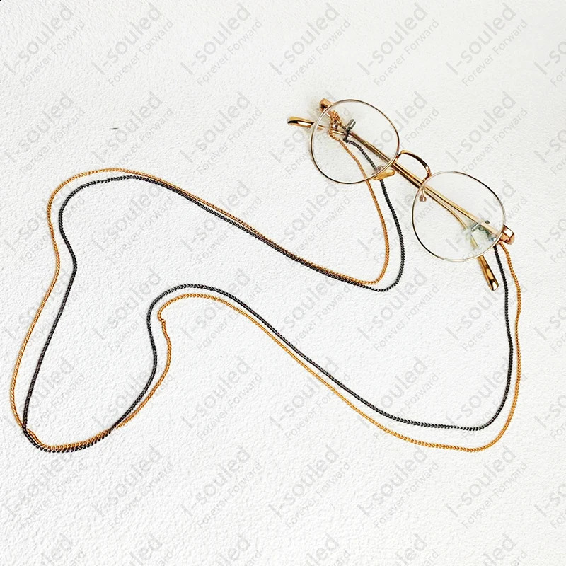 Pure Glasses Lanyard Chain Neck Antislip Hanging Thin Chains Necklace 90cm Fashion Eyewear Eyeglasses Accessories 241226