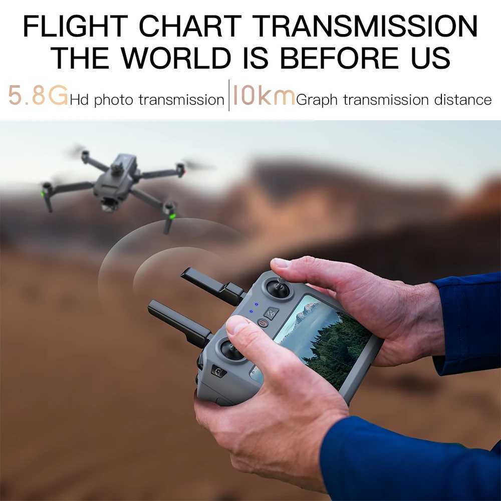 SVRC SG909 Maximum Drone 4K Camera 3-axis Universal Joint WIFI Obstacle Avoidance Touch Sn FPV Brushless EIS SG909 RC Four Helicopter ToyXJ250411
