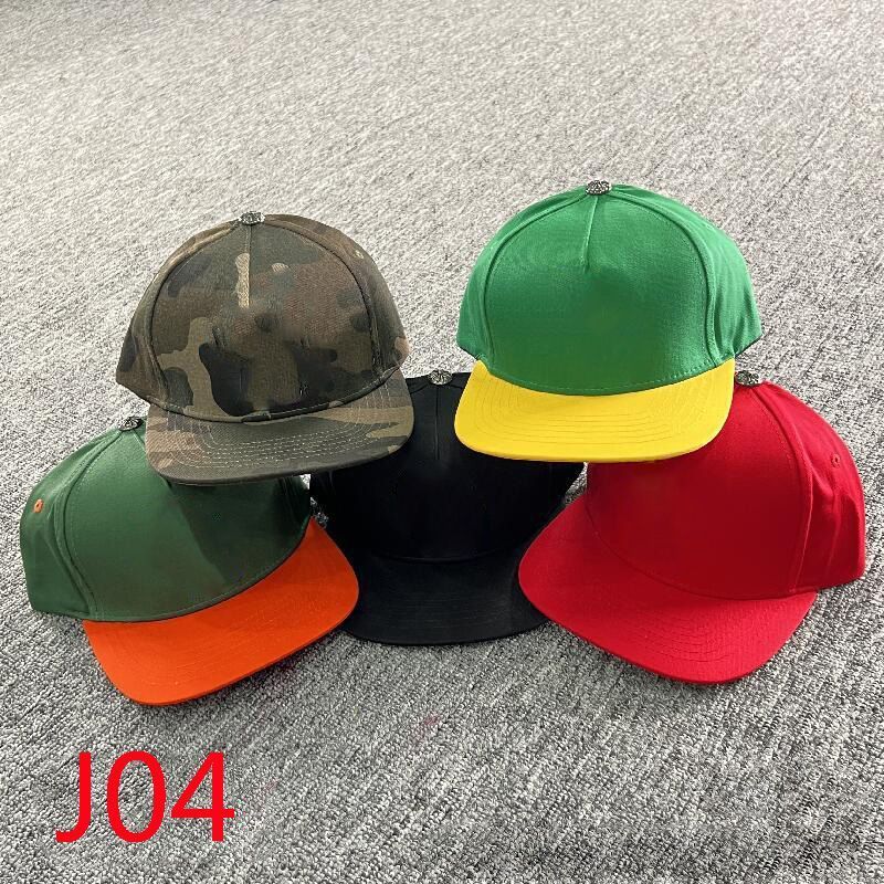 J04 Sunhat Duck Tongue Hat Letter embroidery baseball cap cross flower letter punk hip-hop couple style new