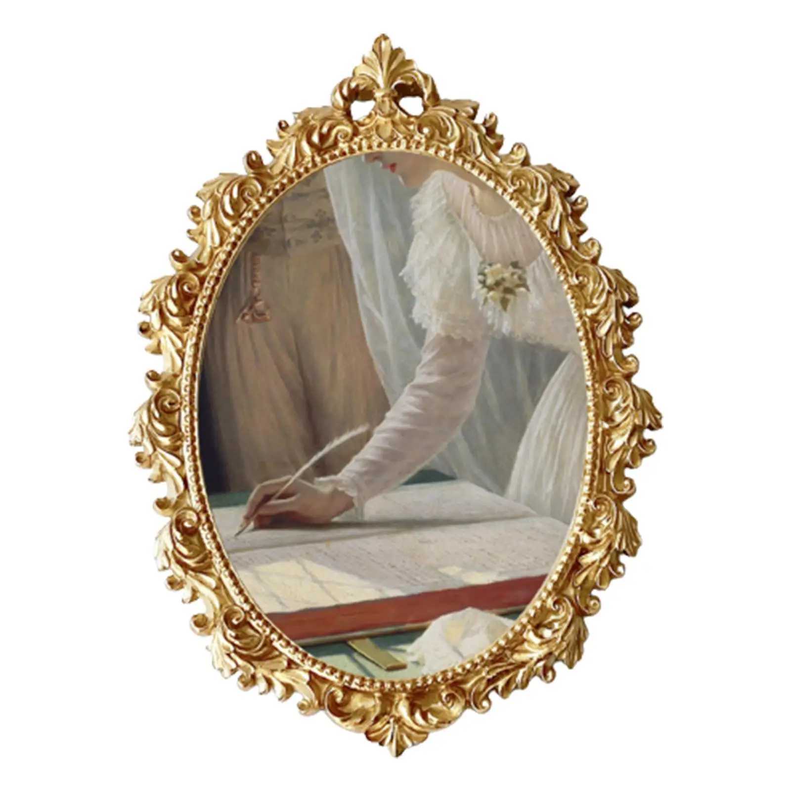 Frames Photo Antique floral embossed Baroque style photo frame used for home office living room decoration CL241231 H260306