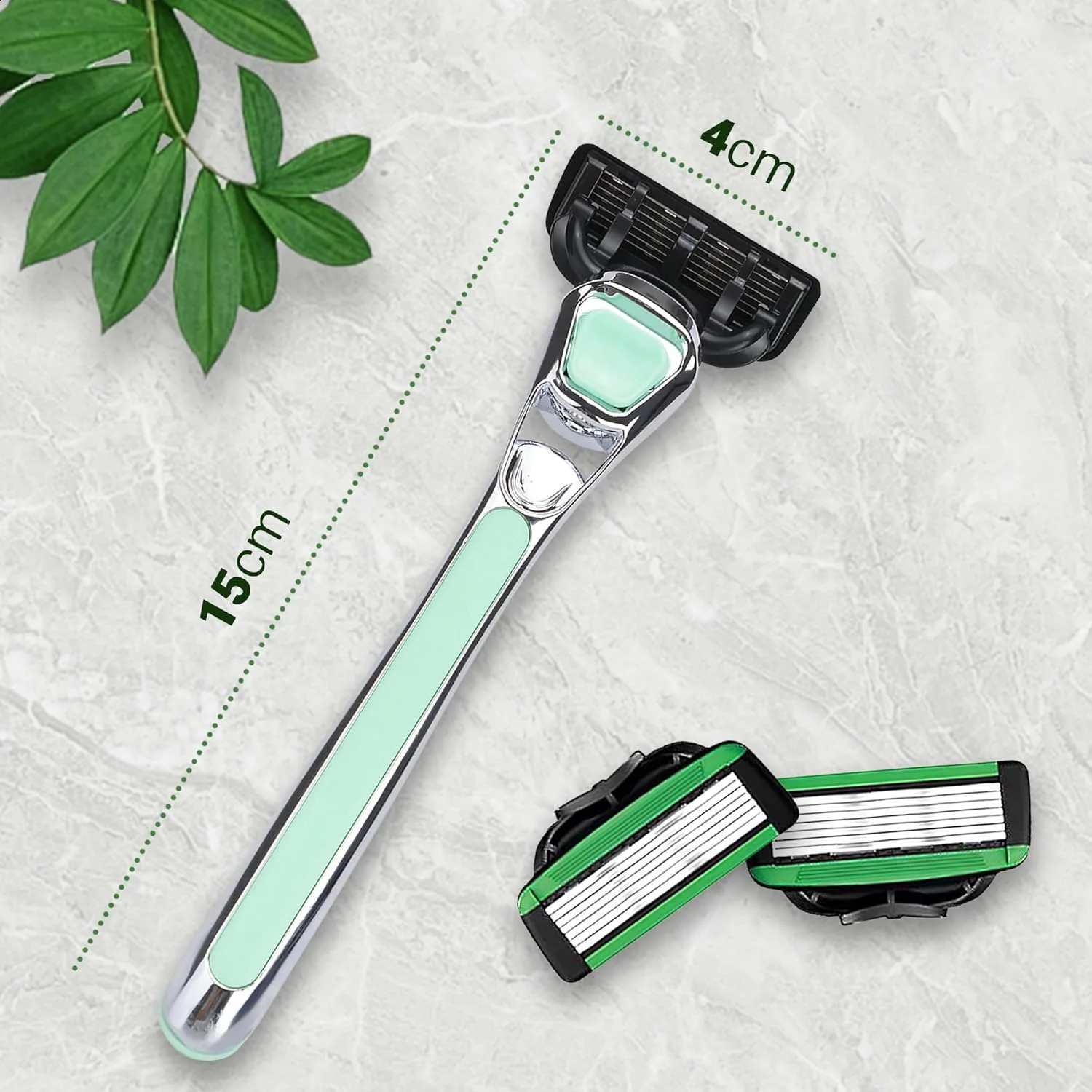 Safety 7-Layer Shaver Set Blade Manual Razor with Replaceable Blades Shaver Resistant Water Wash Shaver Manual Razor 241230
