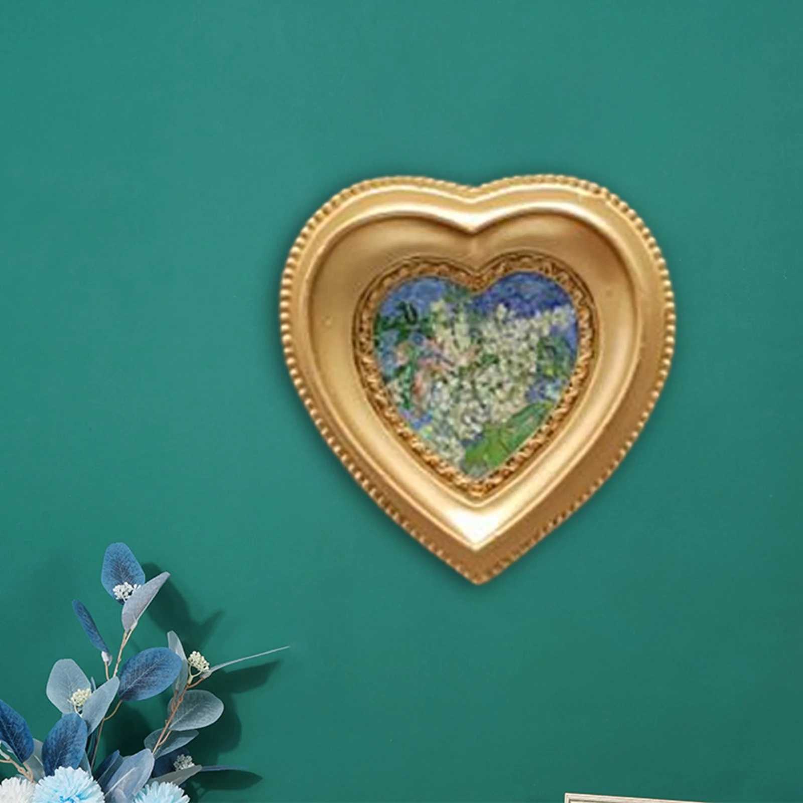 Frames Hand carved photo display desktop or wall hanging picture frames for home wedding art portraits bedroom decoration CL241231 H260306