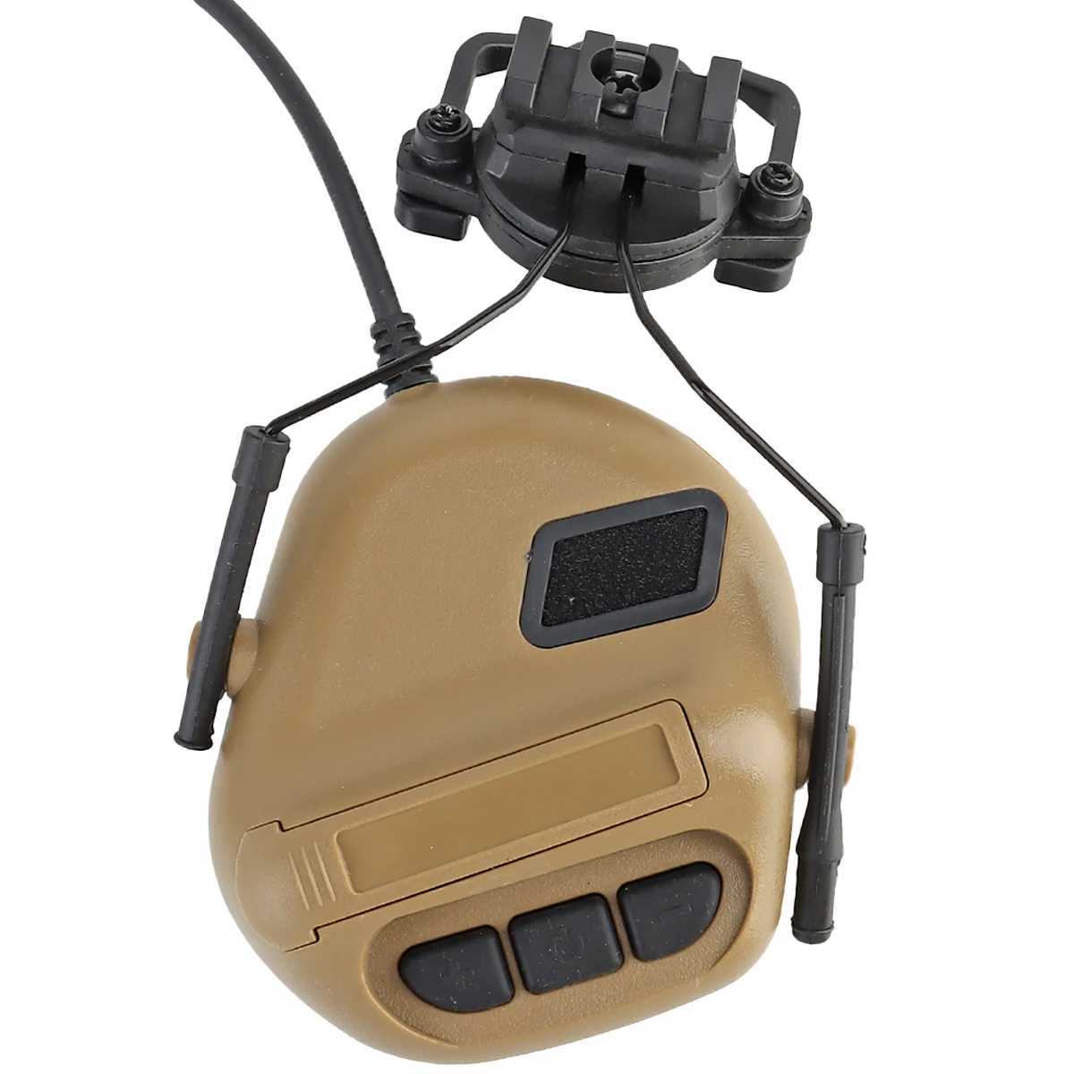 Helmet kit Non pickup noise cancellation kit Baofeng wireless PTT adapter Mobi headphones W241231