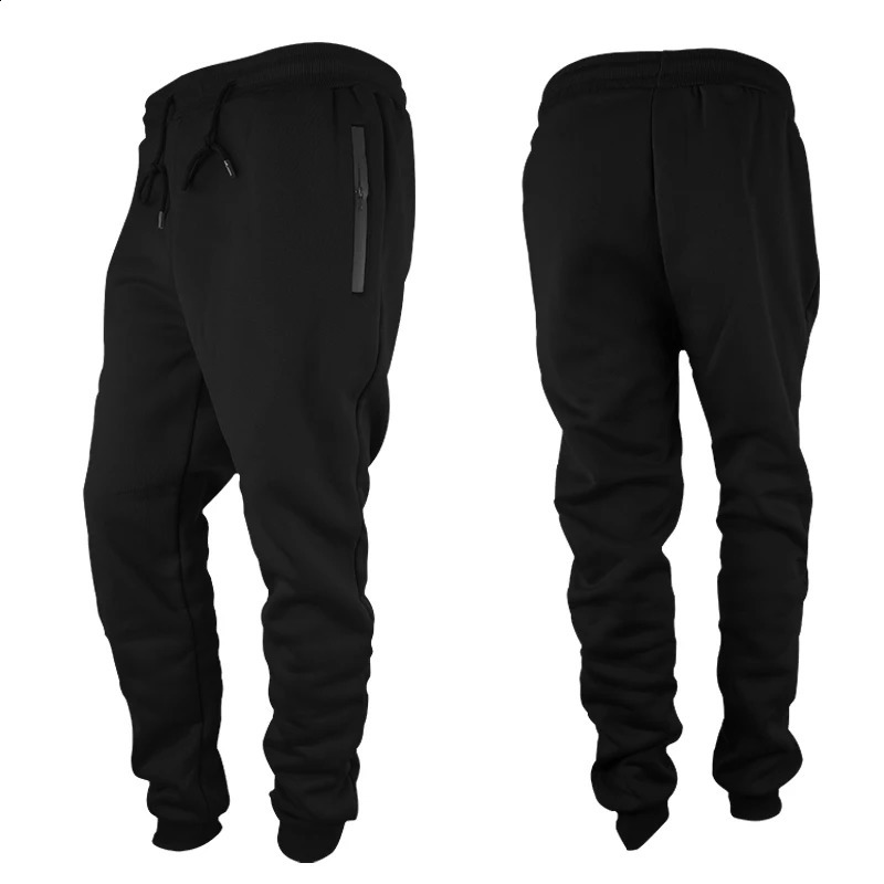 Mens Sweatpants with Zipper Pockets Tapered Joggers for Men Athletic Pants Workout Jogging Running 241230