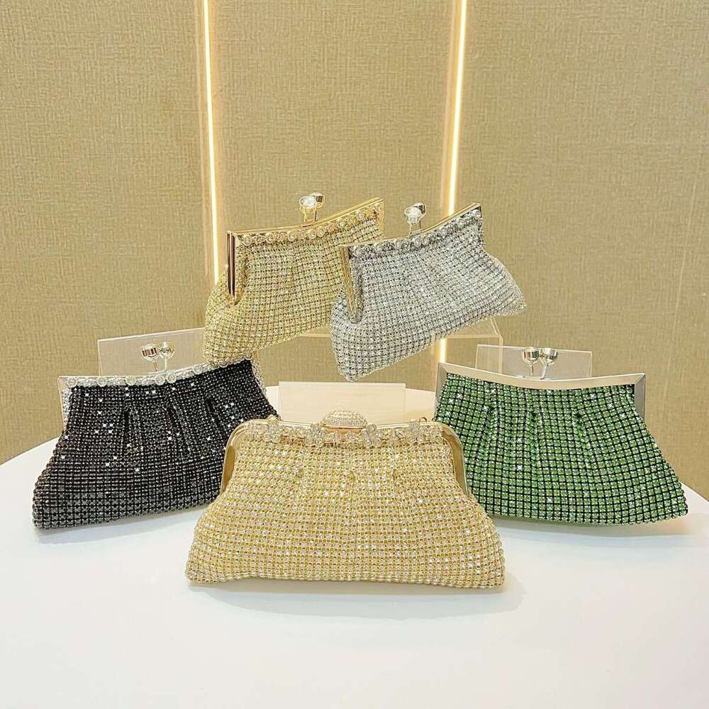 New Retro High-End Women's Handbag Party, Hand-Held Small Handbag, Shoulder Bag, Crossbody Bag For Dinner Party