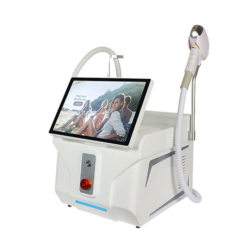 Laser Laser 2 In1 Picoslaser+Diode Ice Platinum Hair Removal Nd Yag Q Switched Tattoo Removal 3 Waves Black Face Doll Eq