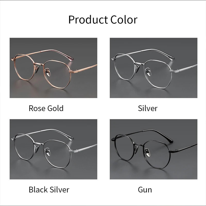 Xbora Mens And Womens Trendy Glasses Frames Retro Oval Small Face Optical Prescription Eyeglasses T3931 241230