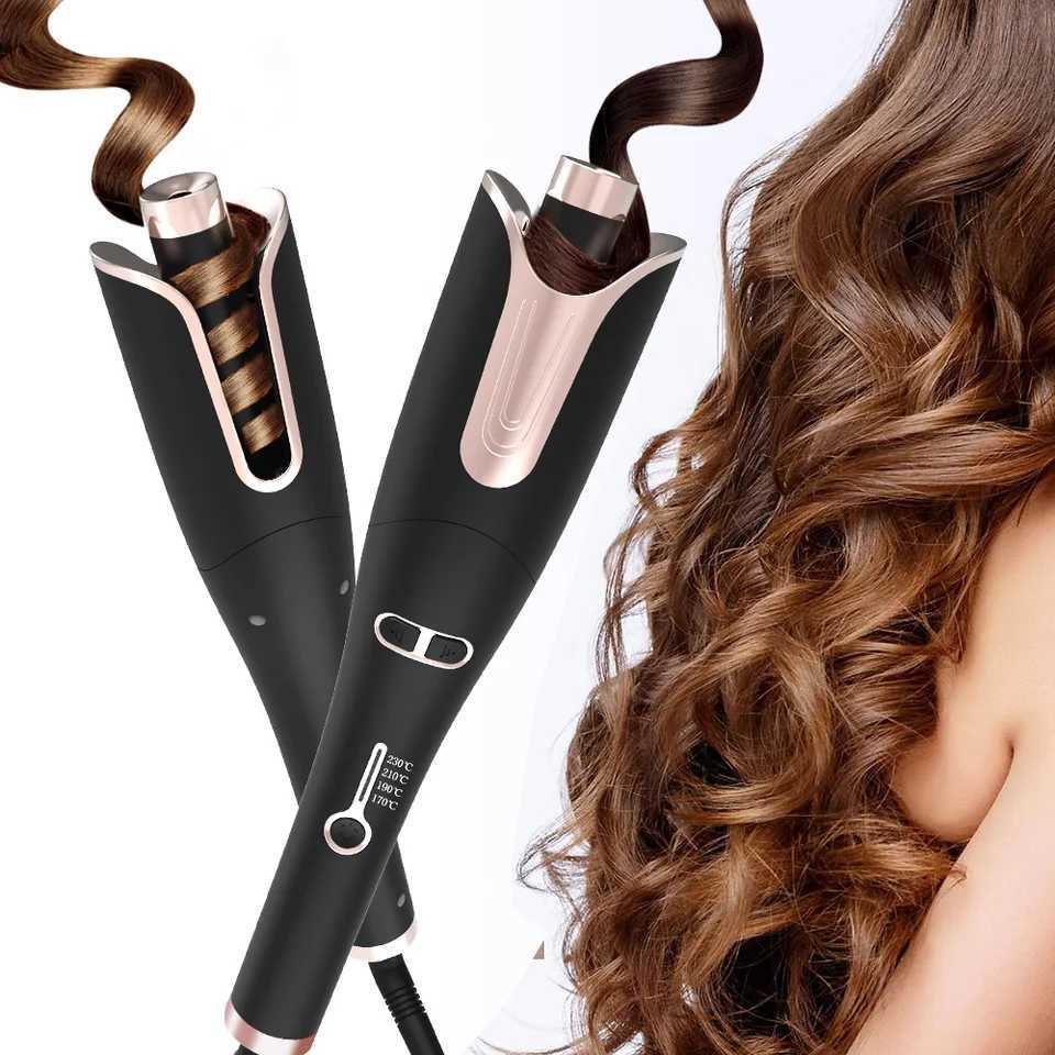 Automatic Rotating Ceramic Curler Automatic Curling Iron Styling Tool Hair Iron Curling Rod Air Rotating Curler W241231