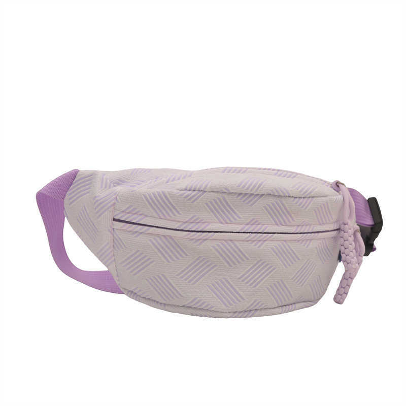 Small Fresh 2024 New Chest Trendy, Fashionable, Stylish, Personalized, Casual Commuter Shoulder Bag, Women's Waist Bag 241231