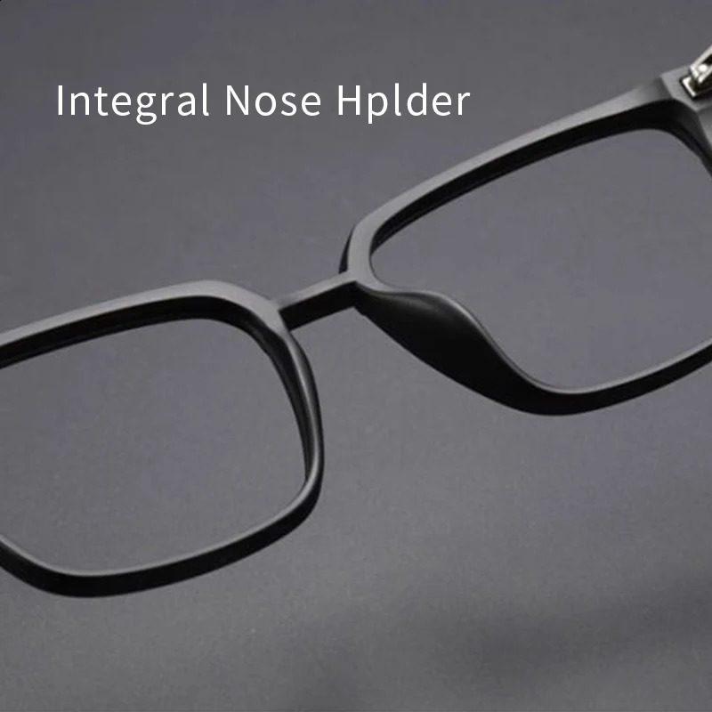 MOMOJA Mens Classic Square Eyewear Frame Retro Business Decorative Frame Womens Optical Prescription Glasses 001 241230