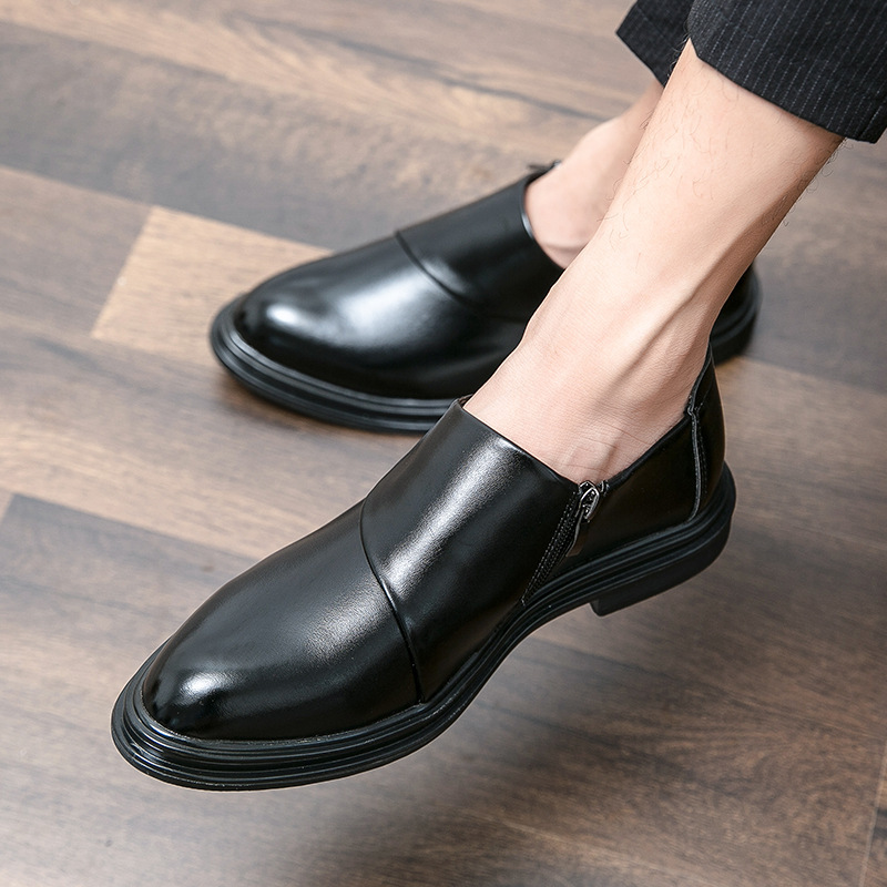 2025 Men's Dress Shoes Formal Designer Comfortable Embossed Leather Luxury Wedding Italian Male Casual Business Shoes for Man Loafers 37-46 Free 