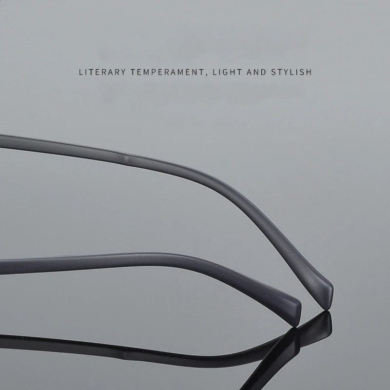 BCLEAR Alloy Glasses Frame Business Men Ultralight Optical Prescription Eyeglass Fashion Full Rim Myopia Eyewear 241230