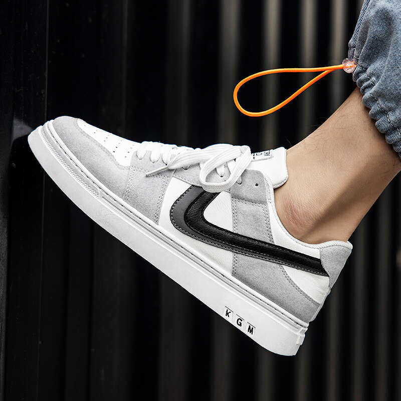 Student Spring Sports Board Fashion able and Breathable Four Seasons Skateboarding Trendy New Men's Casual Shoes